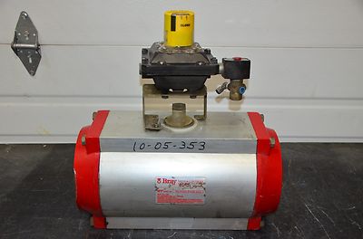 Bray Pneumatic Actuator 90-2000-21310-532 Westlock Position Monitor Asco Valve