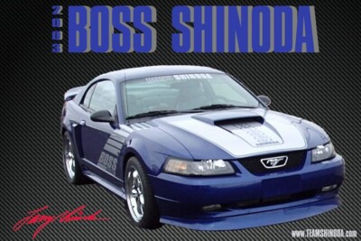 2003 Boss Shinoda Mustang Poster