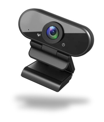GROOV-E USB POWERED 1080P WEBCAM FULL HD WITH STATIV MOUNT - BLACK - GVPC11BK