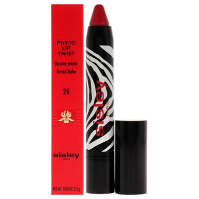 Sisley Phyto Lip Twist -  26 True Red  --2.5 G / 0.08 oz NEW In retail BOX