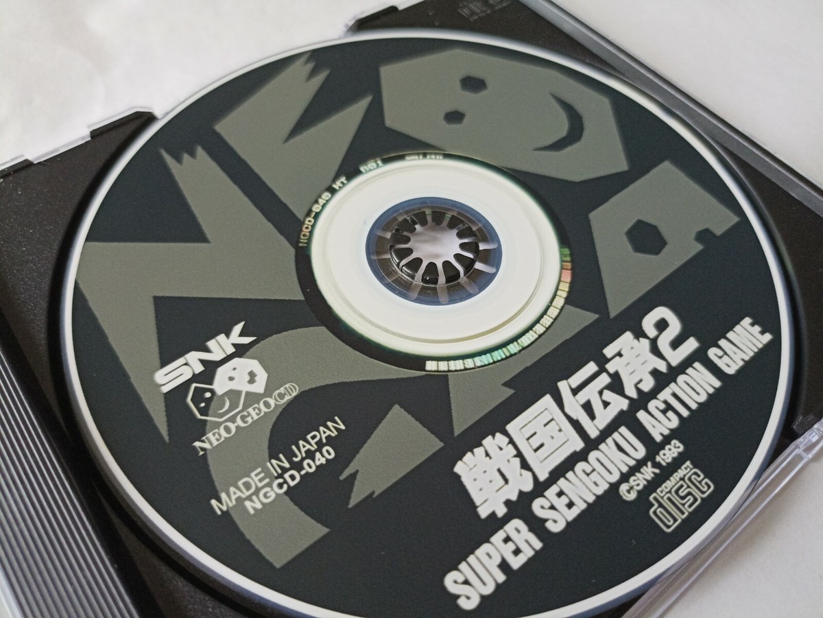 SNK Neo Geo CD CDZ Sengoku 2 cover and case replacement | eBay SNK Neo Geo CD CDZ Sengoku 2 cover and case replacement | eBay