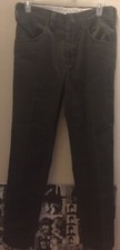 Levis Vintage Big E Corduroy Pants Olive Green Circa The Mid 60  s 30X29.5 RARE