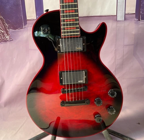 Custom LP Red Widow 2015 Electric guitar quilted maple top in stock US warehouse