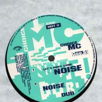 Choice MC Aka Soulphoniq This Is The B Side / Lets Make Some Noise Gee Stree