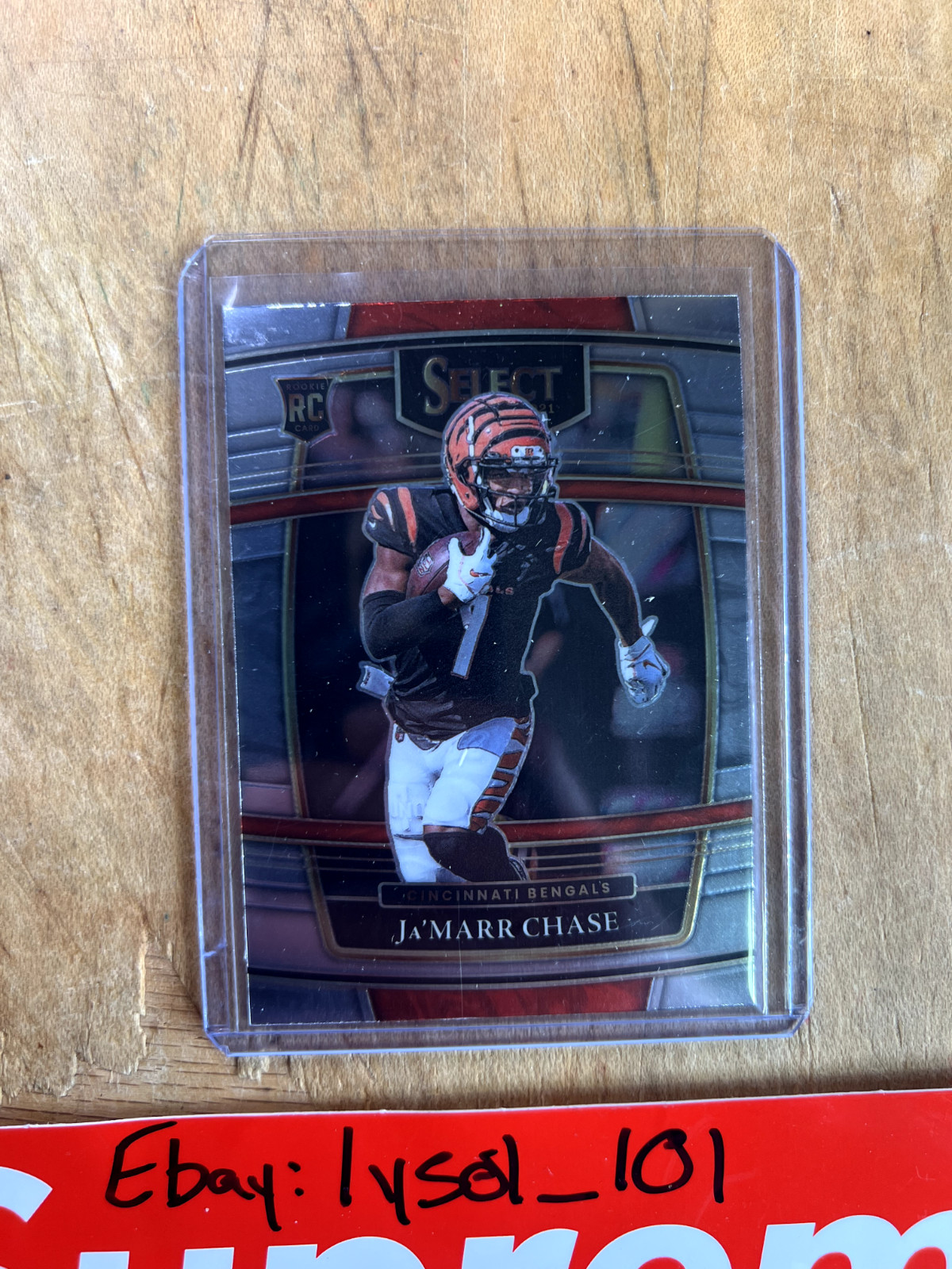 JaMarr Chase - 2021 NFL Panini Select Concourse Level Rookie #47 Bengals