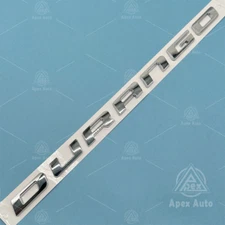 For 14-20 Durango GT Chrome Letters Nameplate Liftgate Emblem 55079299AC