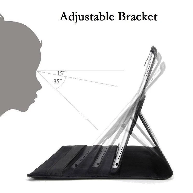 Funda de cuero giratoria para Samsung Galaxy Tab A9 A9+ A8 A7 A S10 S9 S8 S7 Plus Foto 4 de 4