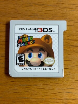 Super Mario 3D Land (3DS, 2011) Cart Only