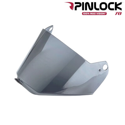 LS2 MX702 PIONEER II DARK IRIDIUM VERSPIEGELT SCHWARZ KLAR ERSATZVISIERE