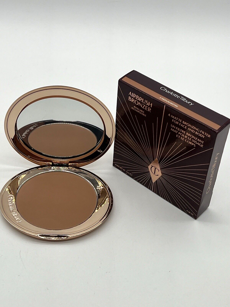 NEW Charlotte Tilbury AIRBRUSH Bronzer 2 MEDIUM For Face