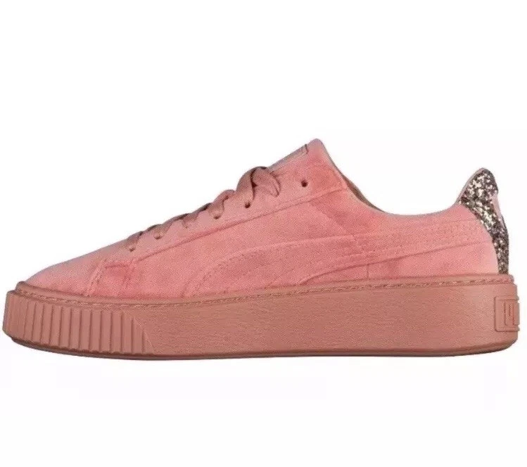 Puma platform velvet crushed clearance gem