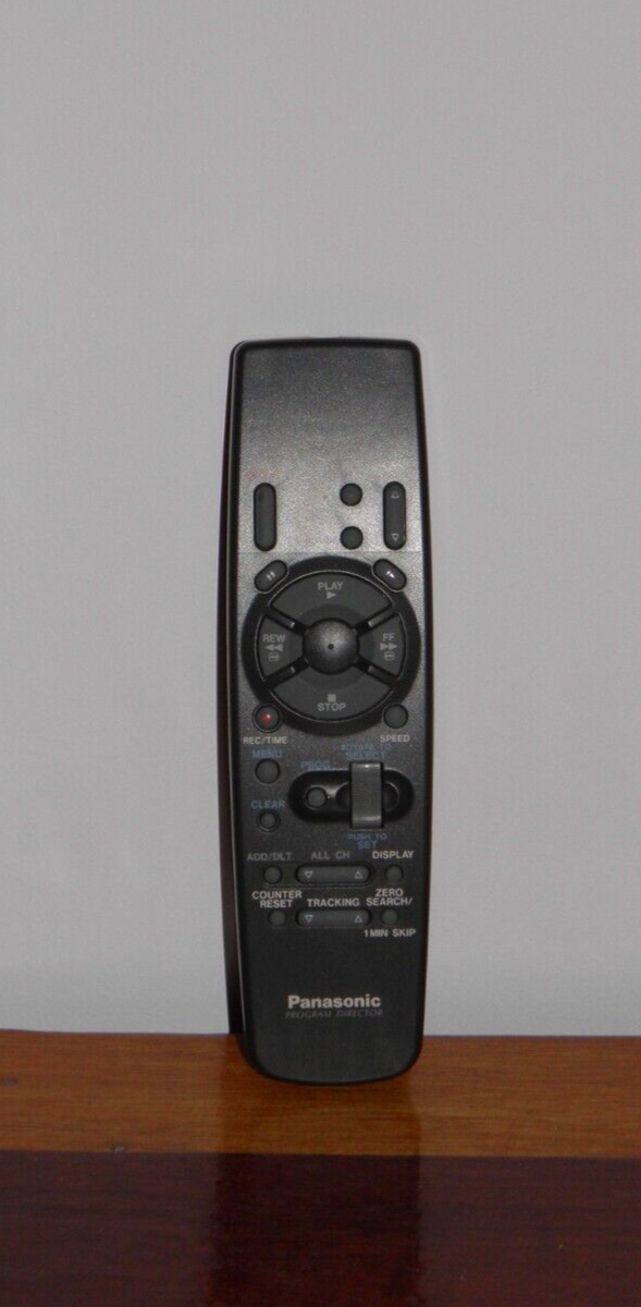 Vintage, Panasonic, VCR/TV remote control. Model # VSQS1330.Japan