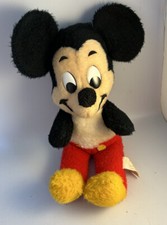 Vintage Walt Disney Characters California Stuffed Toys Mickey Mouse Plush 16"