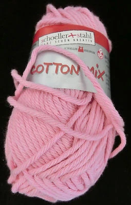 (49,80 €/kg): 50 Gramm  Schoeller+Stahl Cotton Mix, Fb. 05 rosa #1645 - Bild 1 von 2