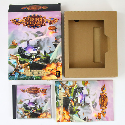 PC CD DVD Spiel Eurobox Big Box Flying Heroes Gut
