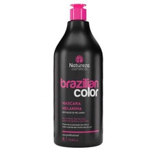 Brazilian Color Hair Melanin Replacement Mask 1L Natureza Cosmetics Professional