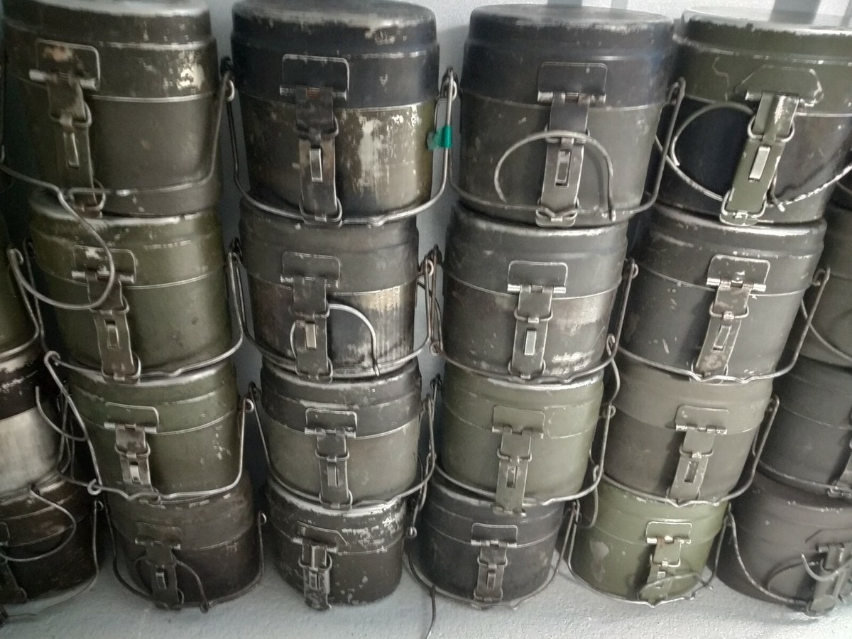 Swedish Army Trangia Cookset RARE STAINLESS STEEL M40 pot MESS lid