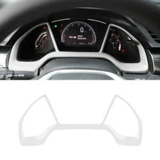 Dashboard Box Instrument Strip Cover For Honda Civic 10th 2016-2021 Bright White