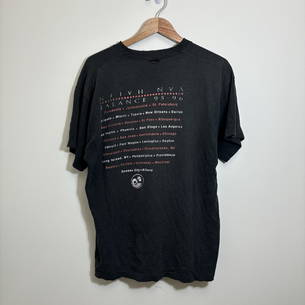VAN HALEN BALANCE 95-96 TOUR T ビンテージ Vintage Van Halen Balance Tour T-shirt - TokoPyramid