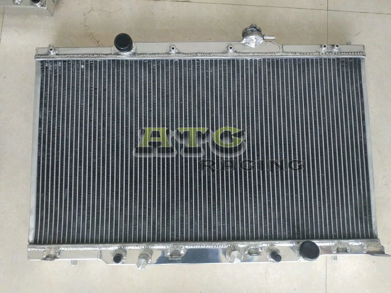 Aluminio PARA HONDA CRV CR-V 2002-2006 Elemento 2004-2006 2.4 L4 AT RADIADOR + Ventilador Foto 2 de 4