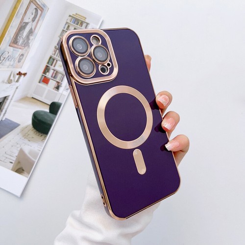 Funda magnética Magsafe para iPhone 14 13 12 11 Pro Max 14 Plus cubierta de lente incorporada - Imagen 10 de 20