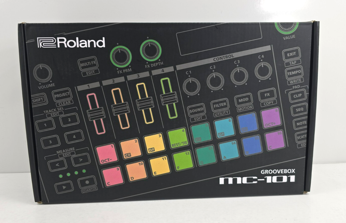 Roland MC101 4 Tracks Groovebox Sequencer for sale online | eBay