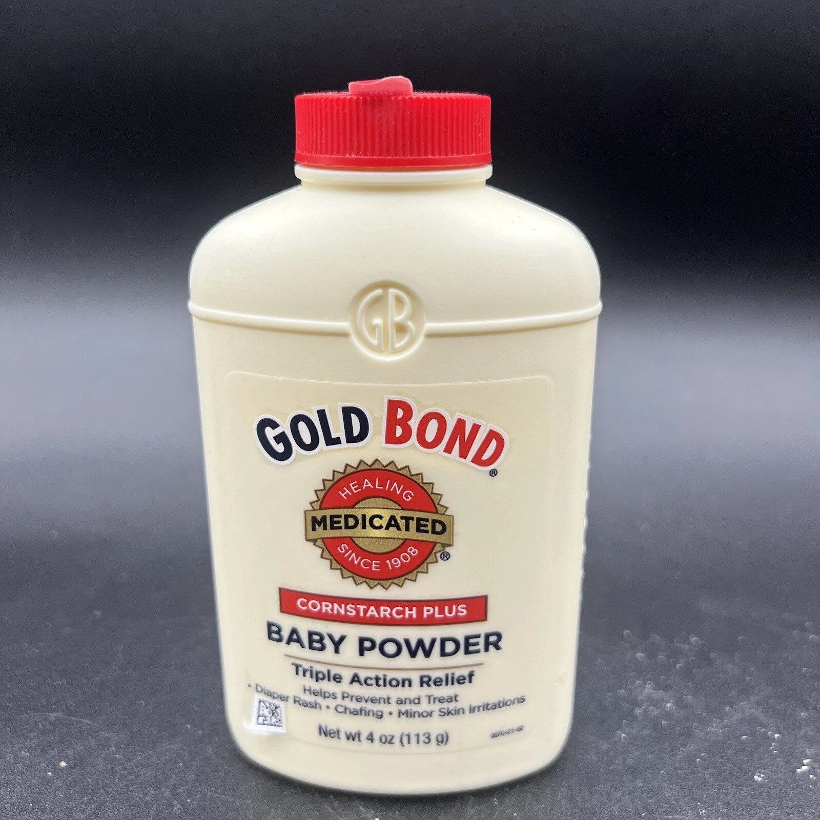 Gold Bond Baby Medicated Powder Cornstarch Triple Action Relief 4oz HTF NEW/SEAL