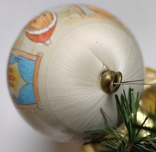 2 Betsy Clark Satin Ornaments Hallmark Ball 1978, 1979 one original box - Picture 6 of 14