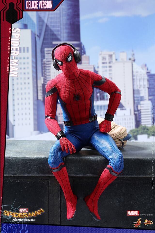 Spider-Man Homecoming Hot Toys 1/6 MMS426 ( Deluxe Edition Spider-Man Homecoming Hot Toys 1/6 MMS426 ( Deluxe Edition