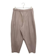 HOMME PLISSE ISSEY MIYAKE pleated tapered pants pink HP93JF11