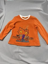 Vintage Halloween Crewneck Sweatshirt Haunted House Turtleneck Pullover Sweater