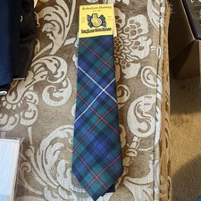 Ingles Buchan krawat tartan szkocka wełniana krawat roberson polowanie 162/483