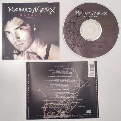 RICHARD MARX - Hazard (CD, 1991) Single, OOP, No Jewel Case