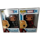 Funko Pop! Marvel Comic PX Preview Exclusive Red & Gray Deadpool Unmasked #29