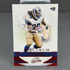 2008 Playoff Absolute Memorabilia Football Steven Jackson #133 Spectrum Red