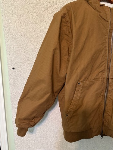 Lee The Workwear Sherpa Lined Men's Utility Bomber Jacket - Picture 6 of 20