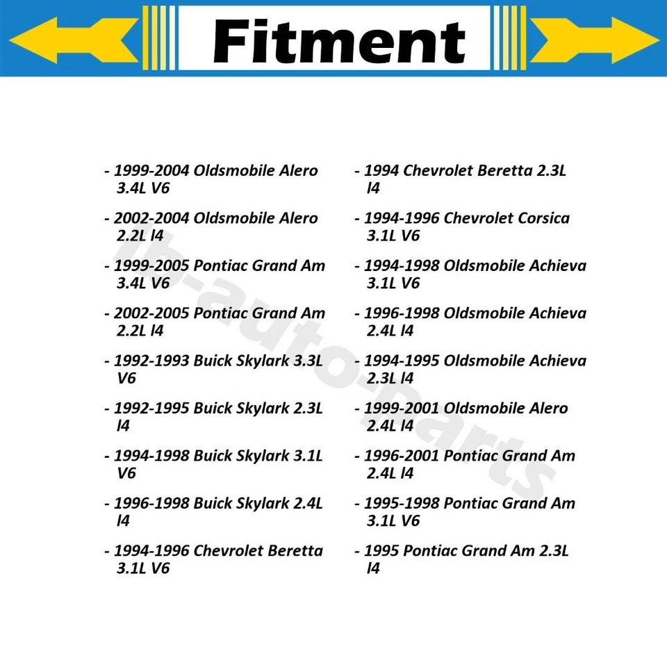 Brazo de control inferior delantero con rótula 2x para Oldsmobile Achieva 3,1 L 1994-1998 Foto 2 de 4