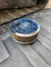 Chrome Round Air Cleaner Filter Housing 6.5 Diameter Hod Rod Rat Rod Classic