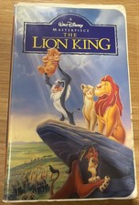 The Lion King (VHS, 1995) Walt Disney Masterpiece Classic Used