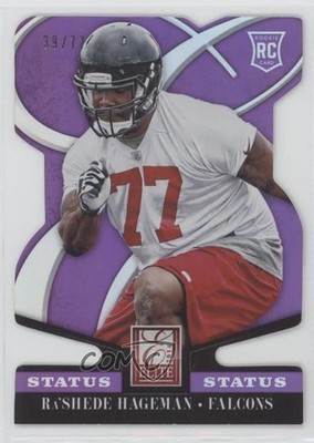 2014 Panini Elite Status Die-Cut 39/77 Ra'Shede Hageman #178 Rookie RC 2u3