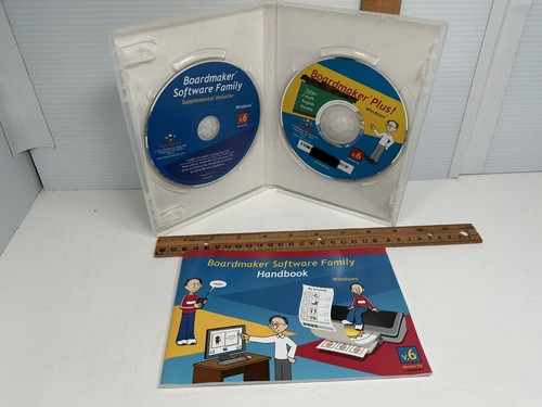 Boardmaker Plus English version 6 English 2 Disks and Manual