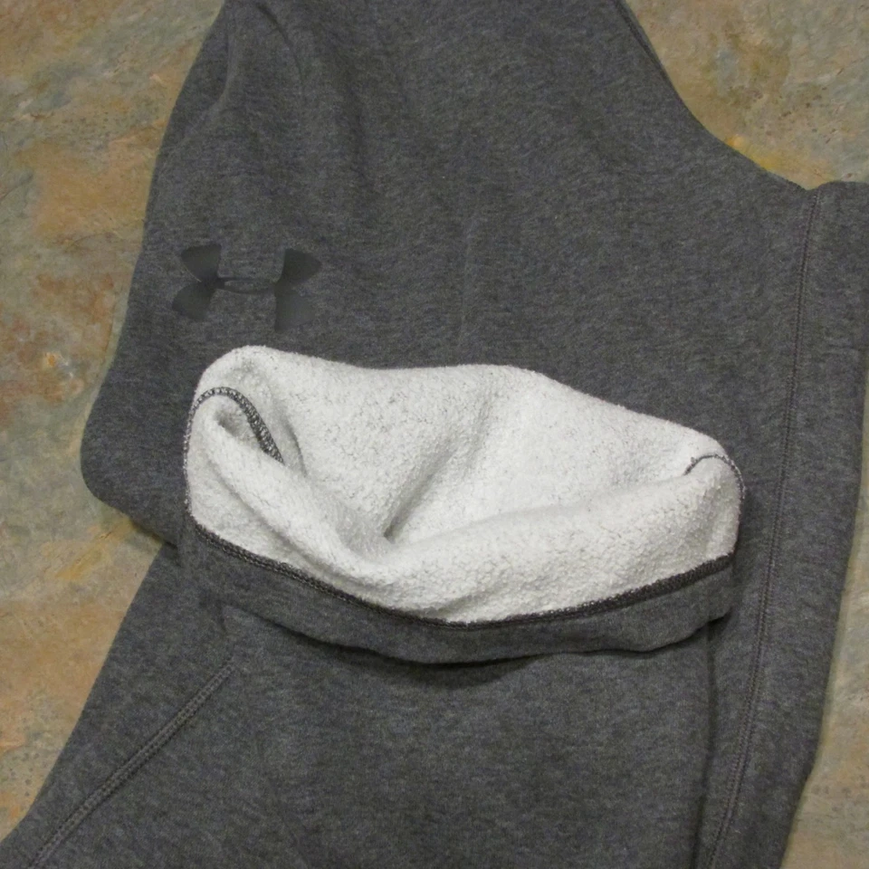 UNDER ARMOUR YOUTH GRAY COLD GEAR YXL LOOSE STRAIGHT SWEAT PANTS - Image 4 of 4