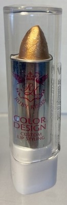 Ruby Kisses Color Design Lipstick Discontinued Golden Orange