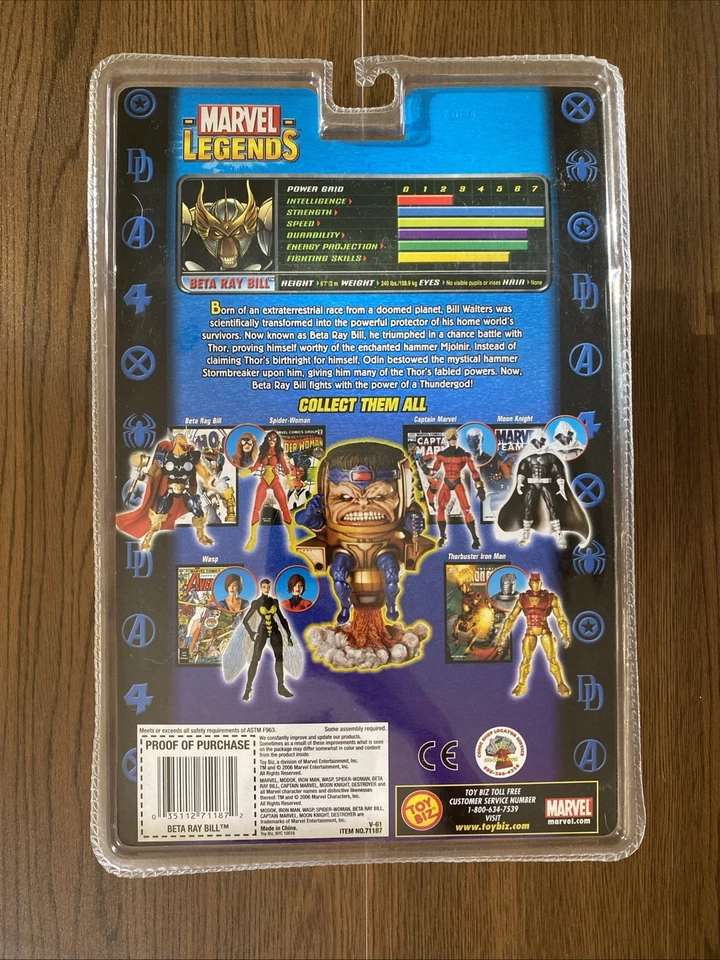 Marvel Legends Modok Serie BAF Beta Ray Bill - ToyBiz, 2006 Foto 2 de 2