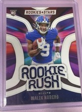 2024 Panini Rookies & Stars - Rookie Rush Malik Nabers #RR-MNS (RC)