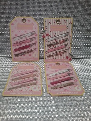 Lot of 4 Juicy Couture Mini Tweezer Set New with tags | eBay