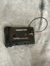 Vintage Cassette Adapter, Monster Aux Cord iCarPlay for Car Tape Deck, Auxiliary