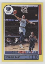 2021-22 Panini NBA Hoops Yellow Desmond Bane #192