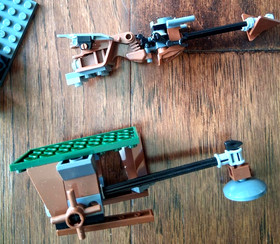 2009 Lego 8038 Star Wars The Battle of Endor Incomplete Set w/ Manuals