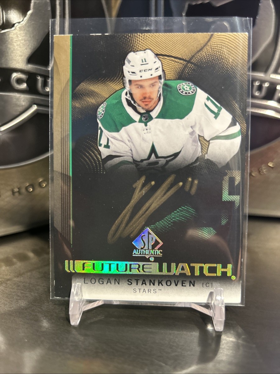 2024-25 Upper Deck SP Authentic Logan Stankoven Future Watch Auto